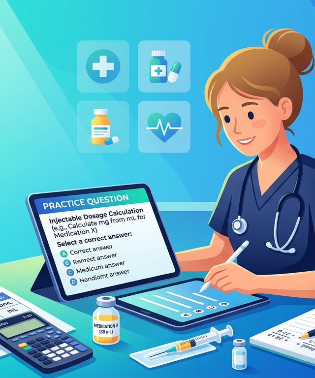 Injectable Dosage Practice Questions with Answers