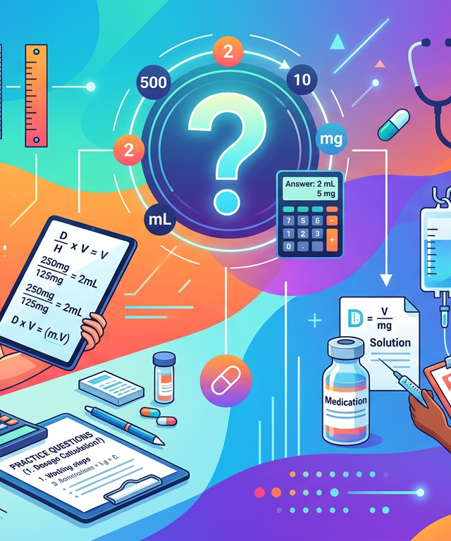 Dosage Calculation Word Problems Practice Questions with Answers
