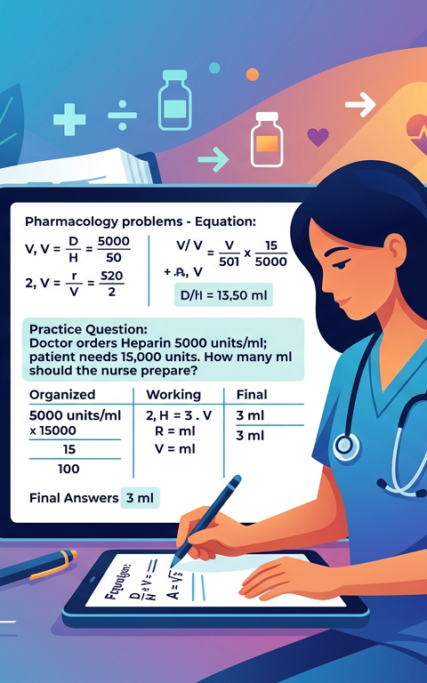 Easy NCLEX Dosage Calculation Practice Questions