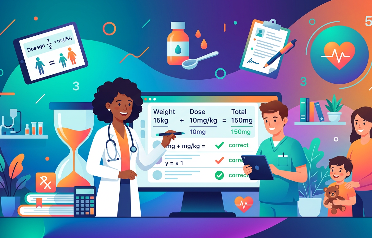 Easy Pediatric Dosage Practice Questions