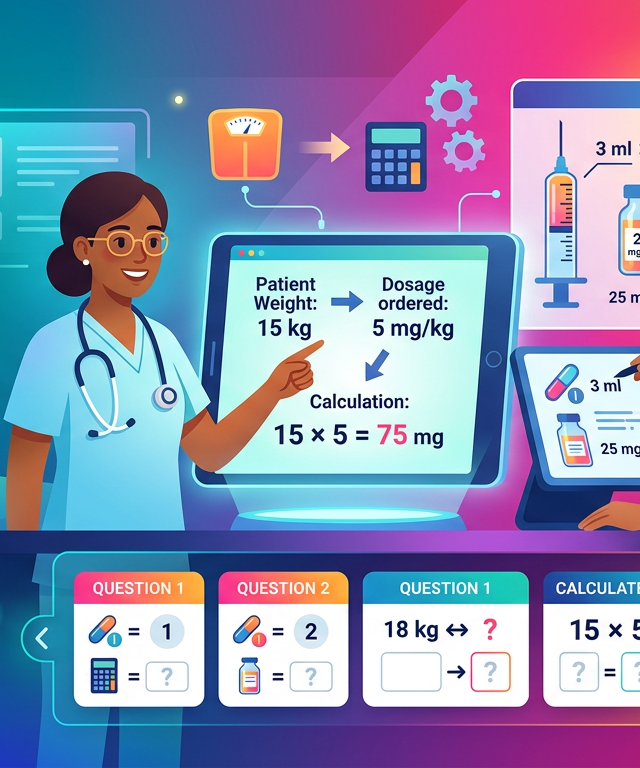 Easy Weight-Based Dosage Calculations Practice Questions