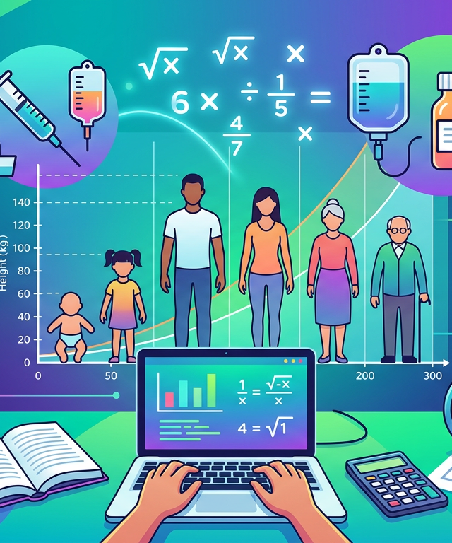 Easy Body Surface Area-Based Dosage Calculations Practice Questions
