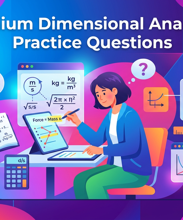 Medium Dimensional Analysis Practice Questions