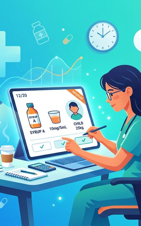 Medium Oral Dosage Practice Questions