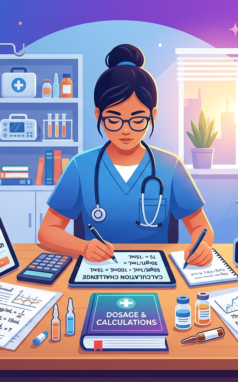 Hard NCLEX Dosage Calculation Practice Questions