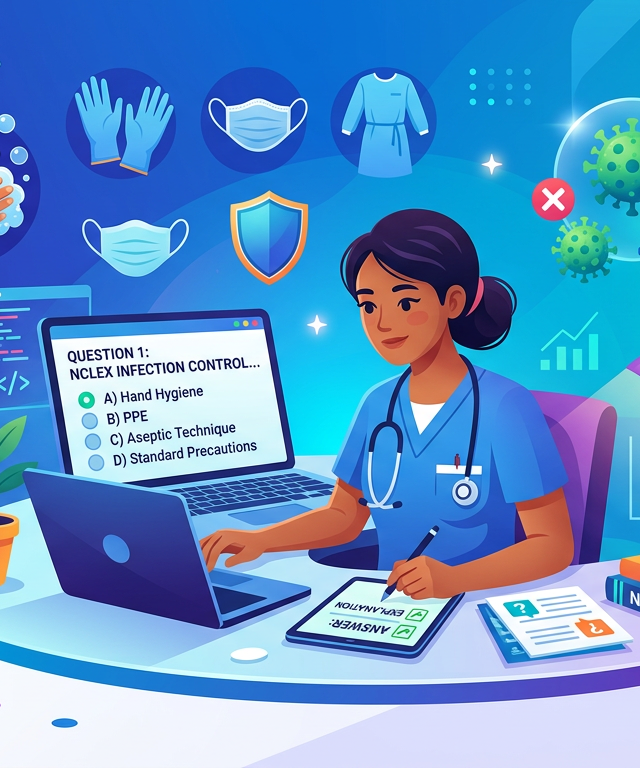 NCLEX Infection Control Practice Questions with Answers