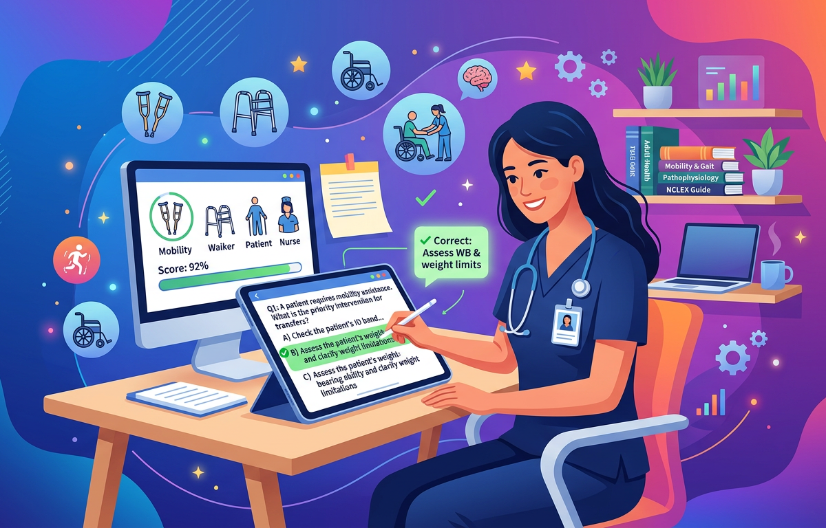 NCLEX Mobility Practice Questions with Answers
