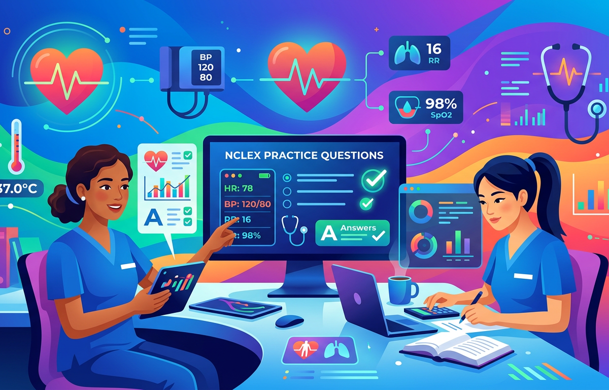 NCLEX Vital Signs Practice Questions with Answers