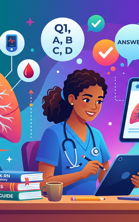 NCLEX Respiratory Practice Questions with Answers