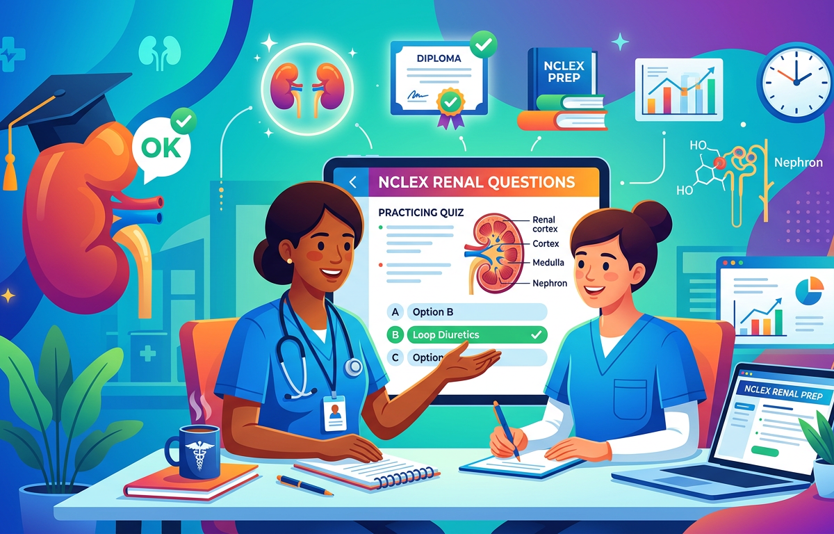 NCLEX Renal Practice Questions with Answers