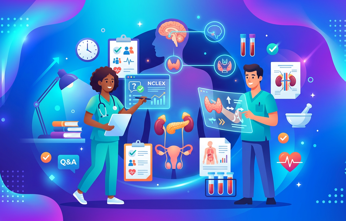 NCLEX Endocrine Practice Questions with Answers