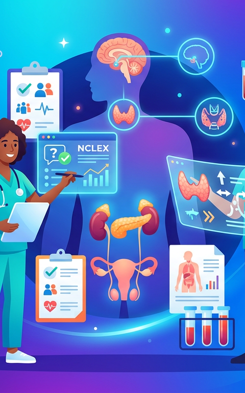 NCLEX Endocrine Practice Questions with Answers