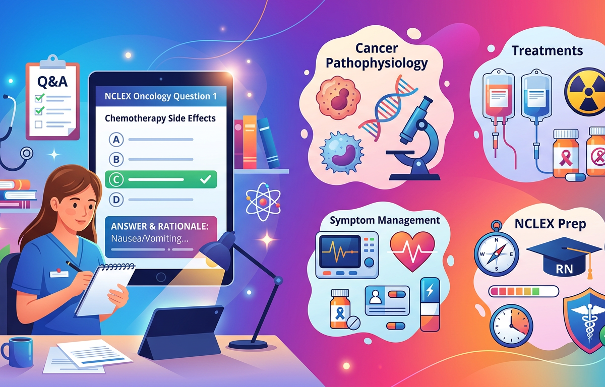 NCLEX Oncology Practice Questions with Answers