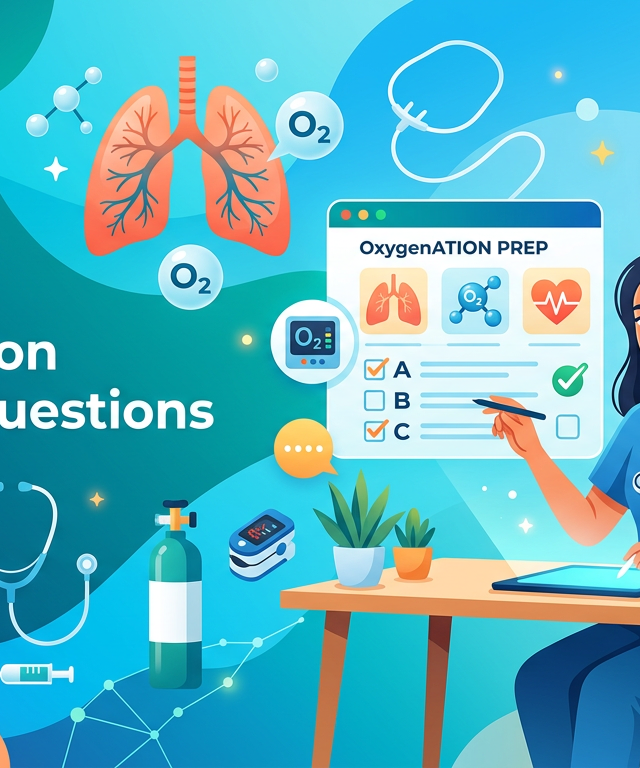 Easy NCLEX Oxygenation Practice Questions
