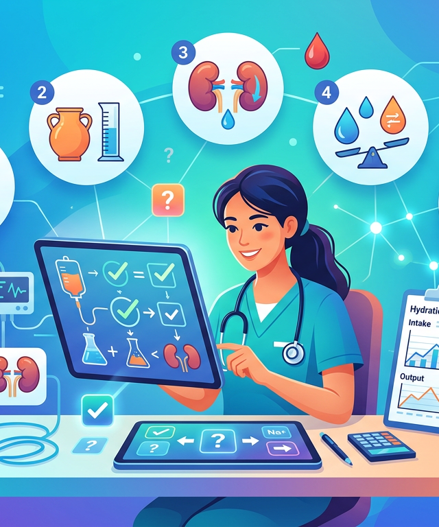 Easy NCLEX Fluid Balance Practice Questions