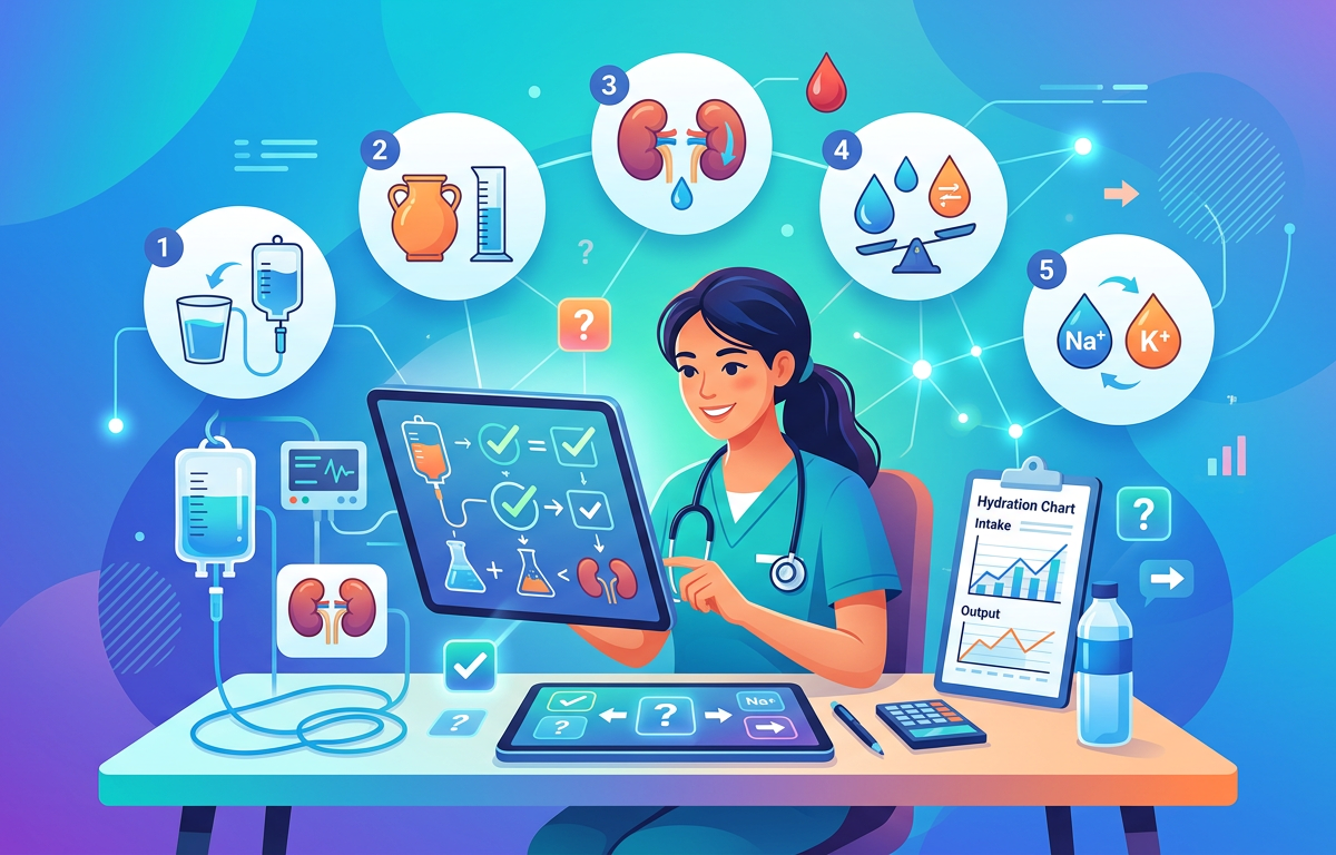 Easy NCLEX Fluid Balance Practice Questions