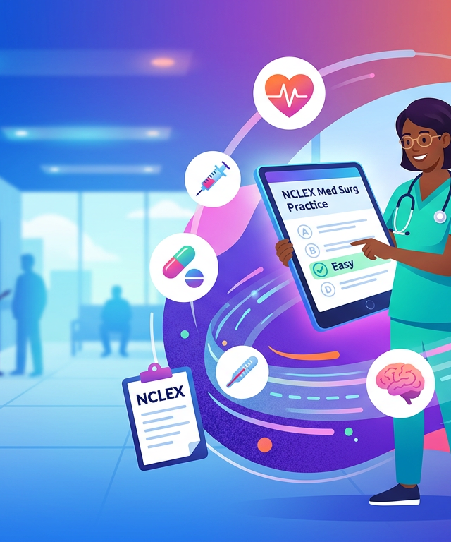 Easy NCLEX Med Surg Practice Questions