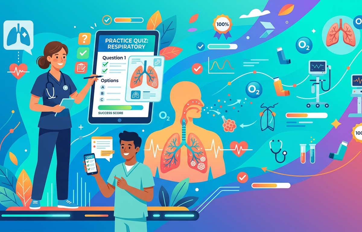 Easy NCLEX Respiratory Practice Questions