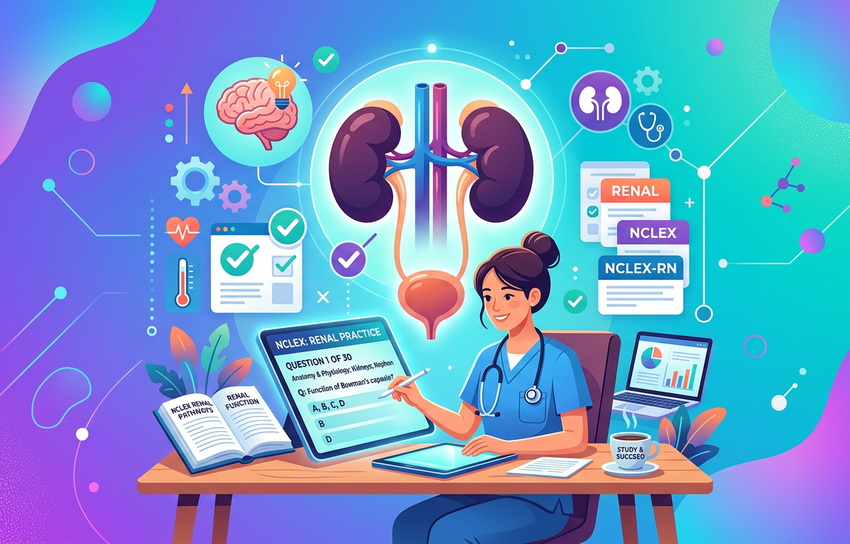 Easy NCLEX Renal Practice Questions