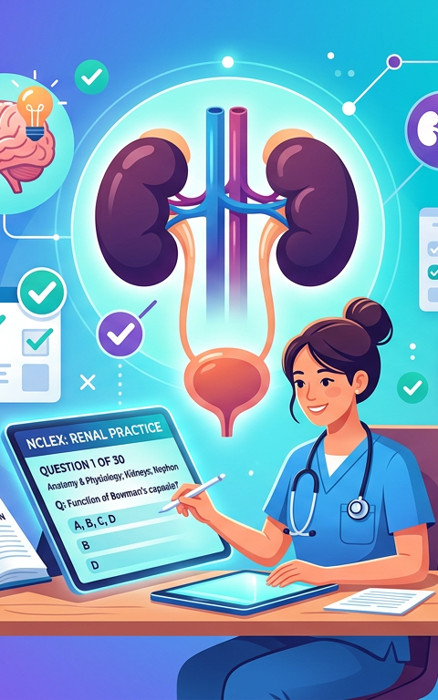 Easy NCLEX Renal Practice Questions