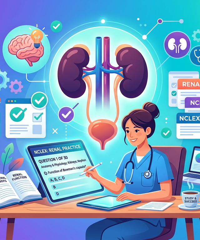 Easy NCLEX Renal Practice Questions