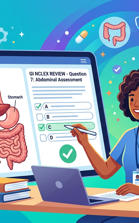 Easy NCLEX GI Practice Questions