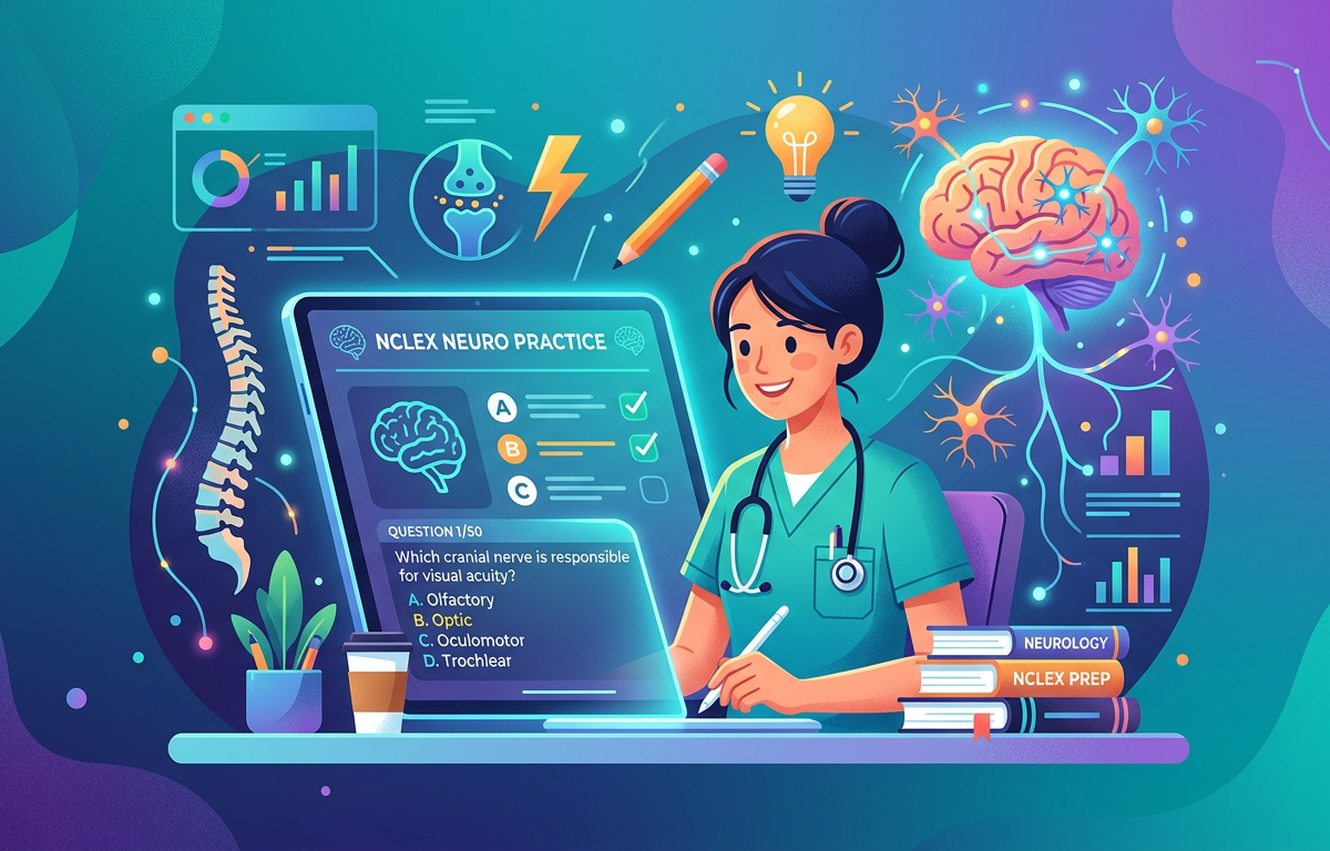 Easy NCLEX Neurology Practice Questions