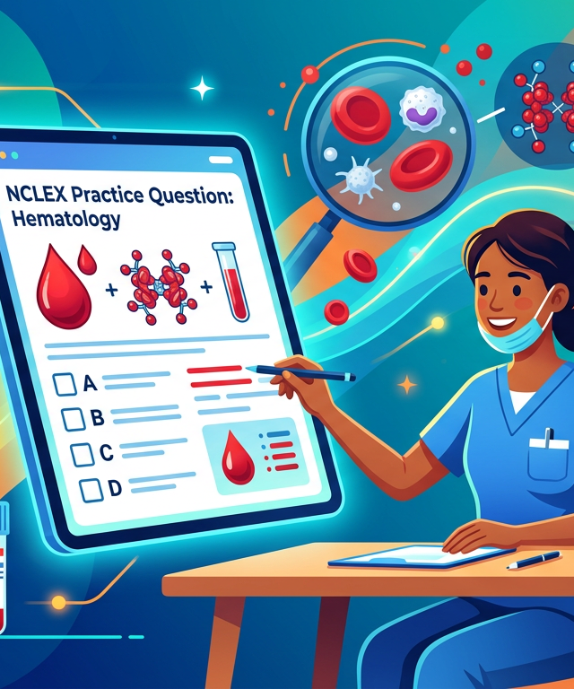 Easy NCLEX Hematology Practice Questions