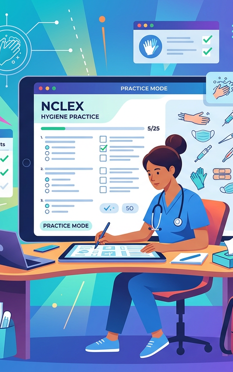 Medium NCLEX Hygiene Practice Questions