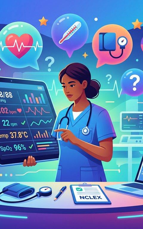 Medium NCLEX Vital Signs Practice Questions