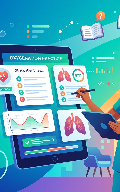 Medium NCLEX Oxygenation Practice Questions