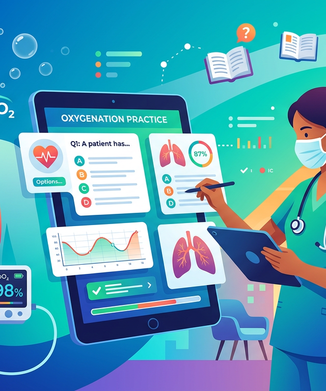Medium NCLEX Oxygenation Practice Questions