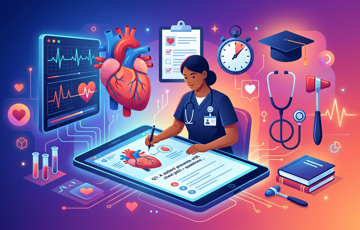 Medium NCLEX Cardiac Practice Questions