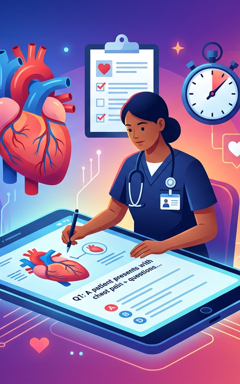 Medium NCLEX Cardiac Practice Questions