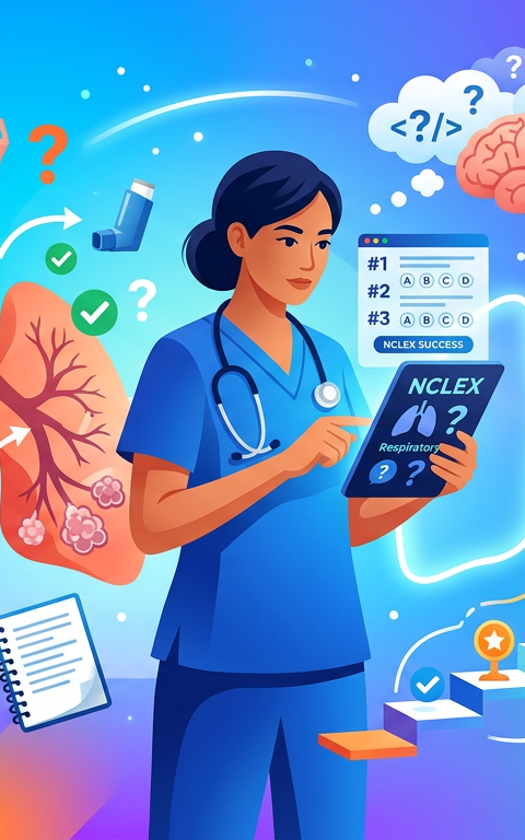 Medium NCLEX Respiratory Practice Questions