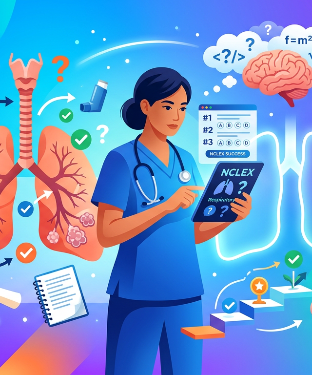 Medium NCLEX Respiratory Practice Questions