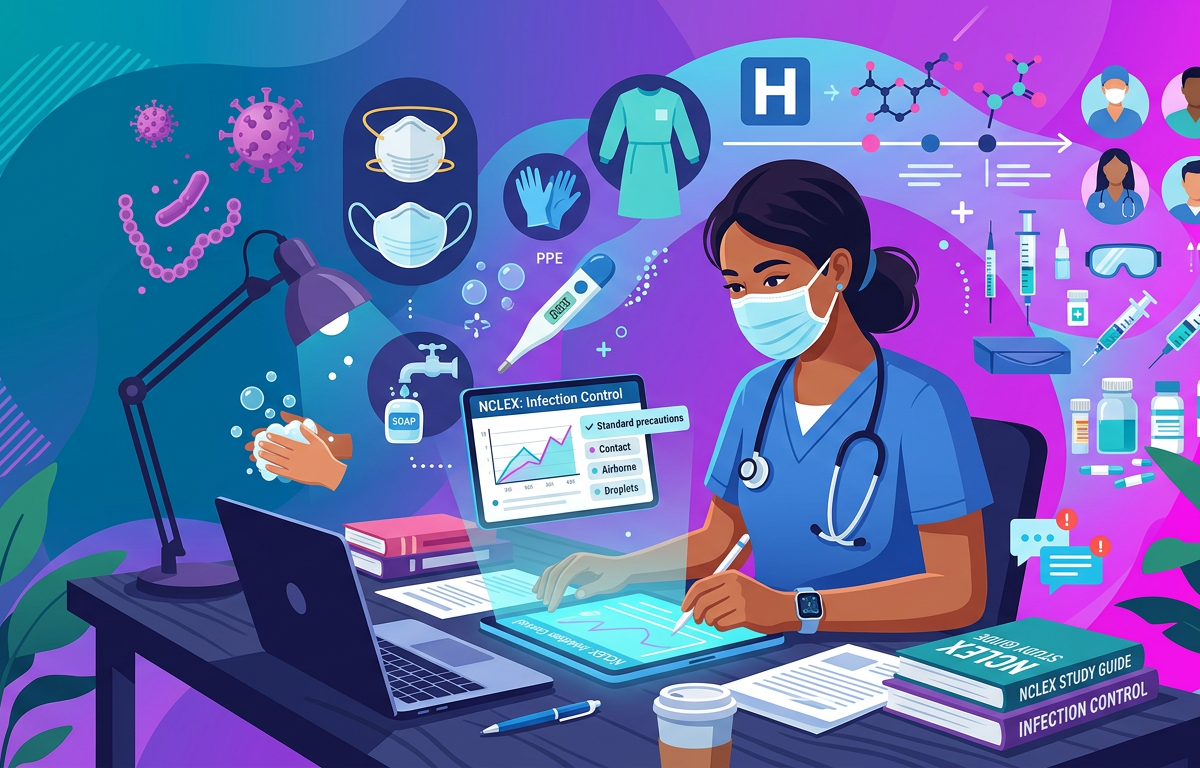 Hard NCLEX Infection Control Practice Questions