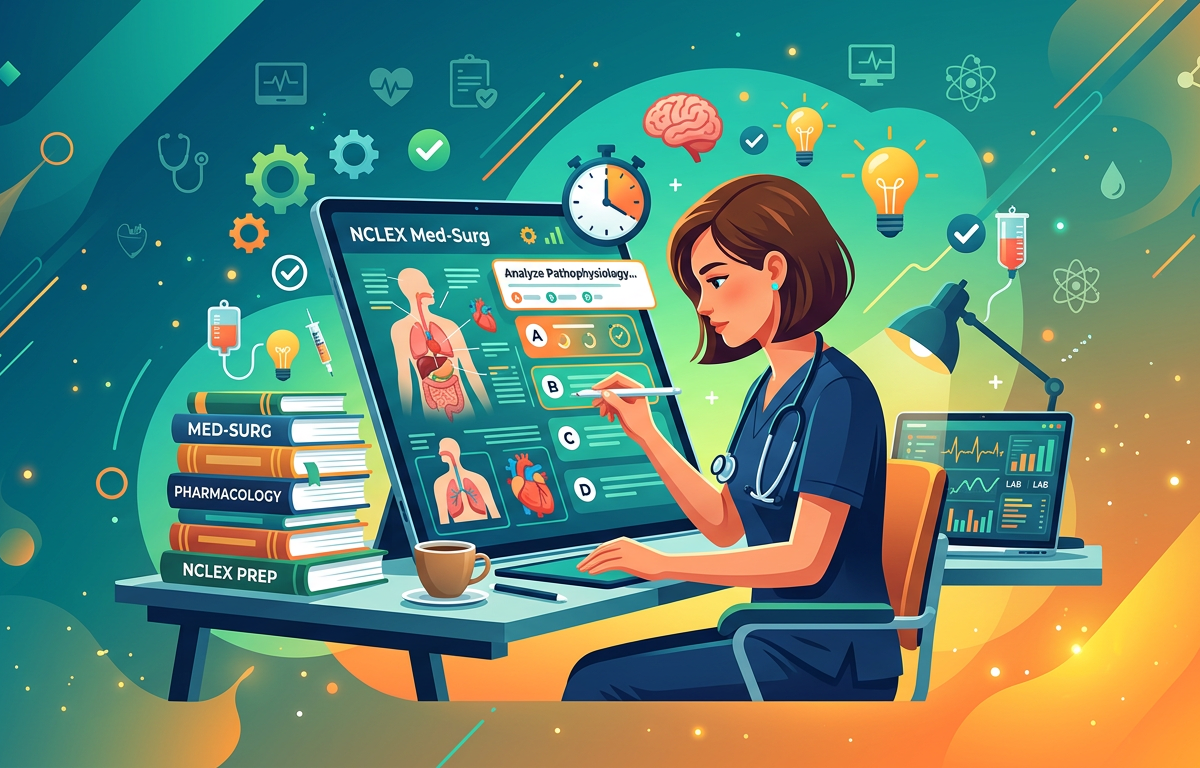 Hard NCLEX Med Surg Practice Questions
