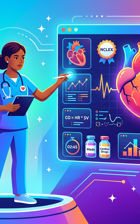 Hard NCLEX Cardiac Practice Questions