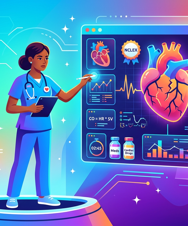 Hard NCLEX Cardiac Practice Questions