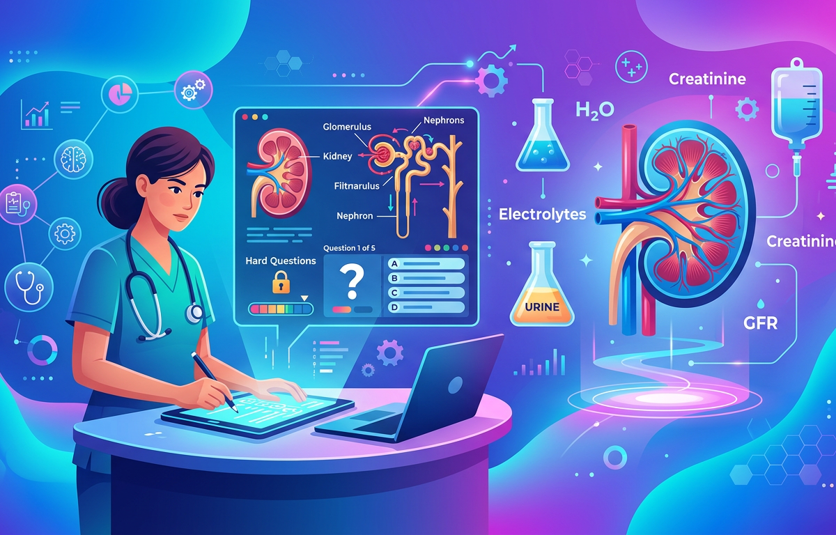 Hard NCLEX Renal Practice Questions