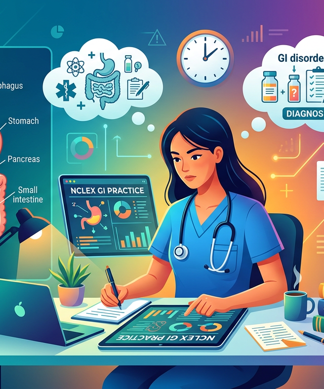 Hard NCLEX GI Practice Questions
