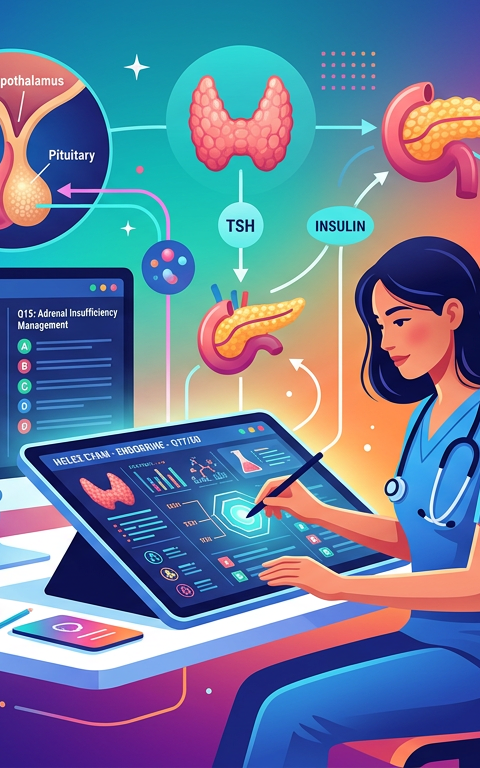 Hard NCLEX Endocrine Practice Questions