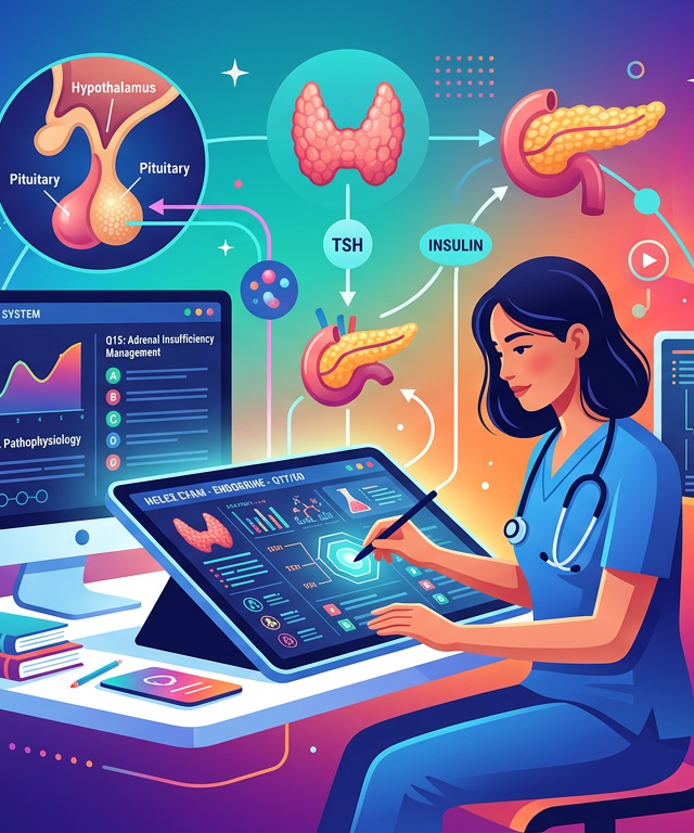 Hard NCLEX Endocrine Practice Questions