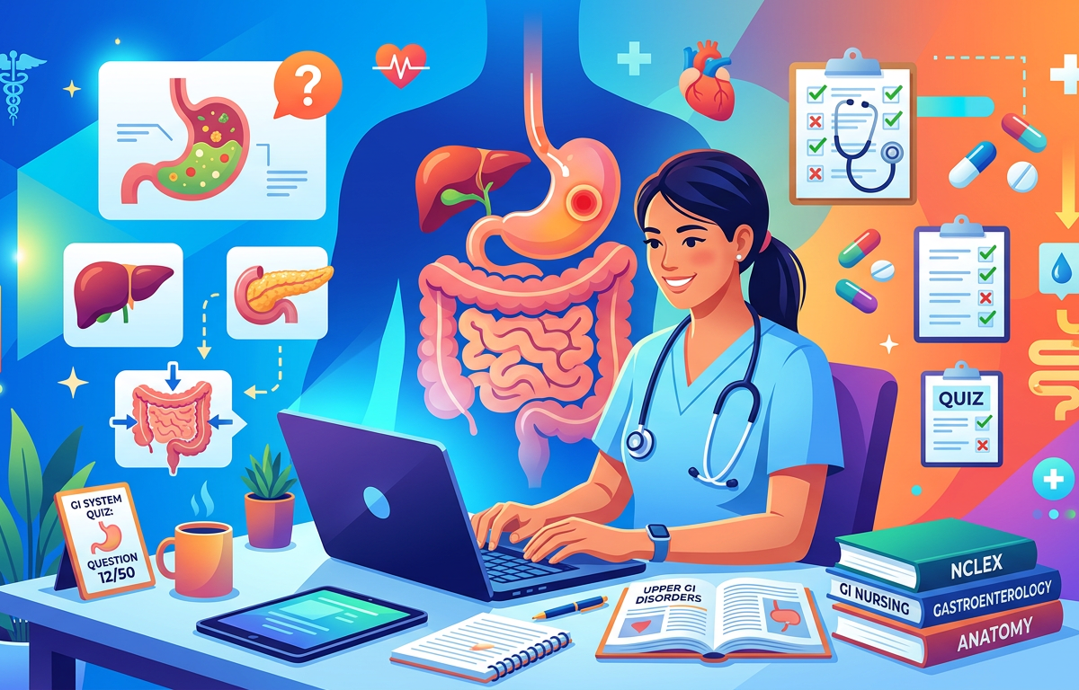 NCLEX GI Practice Questions with Answers
