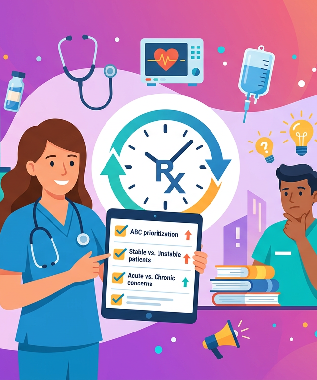NCLEX Prioritization Practice Questions with Answers