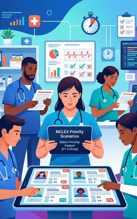 NCLEX Priority Patient Practice Questions with Answers