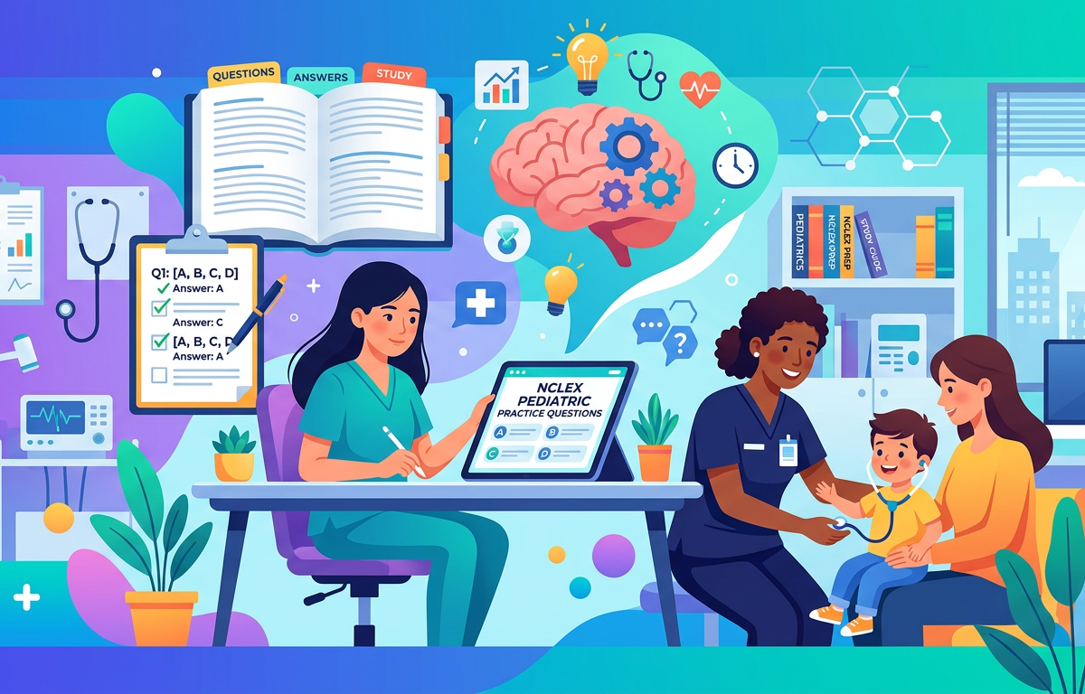 NCLEX Pediatric Practice Questions with Answers