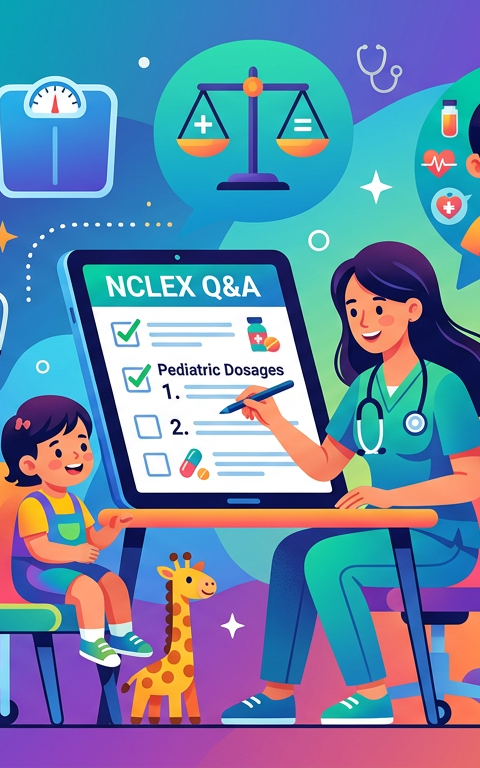 NCLEX Pediatric Medication Practice Questions with Answers