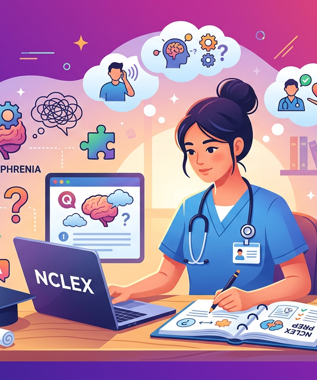 NCLEX Schizophrenia Practice Questions with Answers